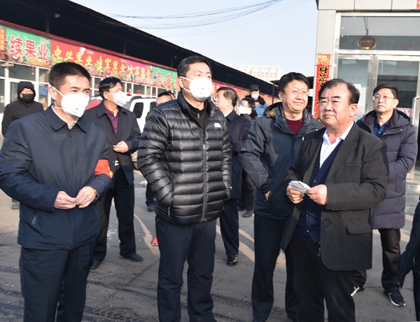 朔城区动态 朔城区要闻   1月29日上午,区委副书记,区长孟维君带领